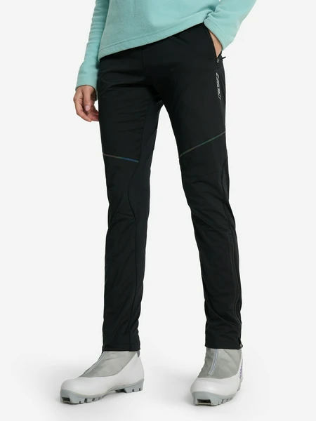 Брюки софтшелл женские KV+ Lapland, черный, арт. 25v117k1c-1