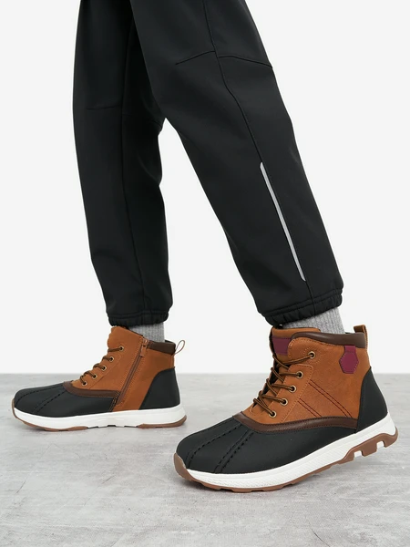 Ботинки для мальчиков GSD, коричневый, арт. 143417g17-fb