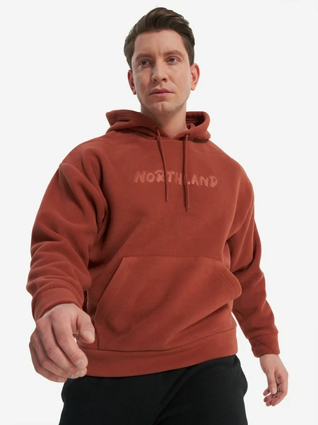 Худи мужское оверсайз Northland, оранжевый, арт. 139167n16-53