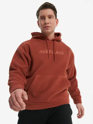 Худи мужское оверсайз Northland, оранжевый, арт. 139167N16-53