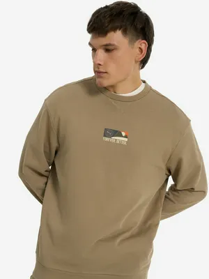 Свитшот Puma, бежевый, арт. 681758