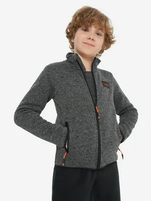 Джемпер флисовый Outventure для мальчиков, серый, арт. 137512OUT-4A