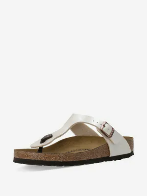 Шлепанцы Birkenstock Gizeh, белый, арт. 943871B3L