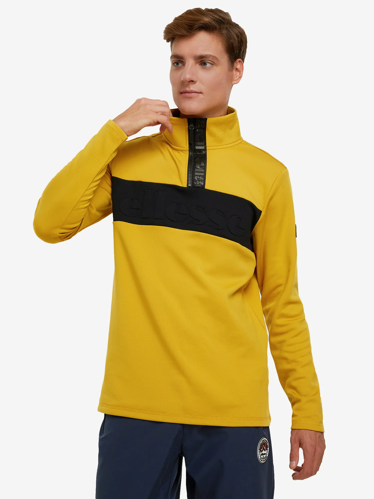 Толстовка мужская Ellesse, желтый, арт. ela233m611e0v-93