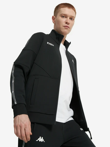 Толстовка Kappa Cortile, черный, арт. 136989kap-99
