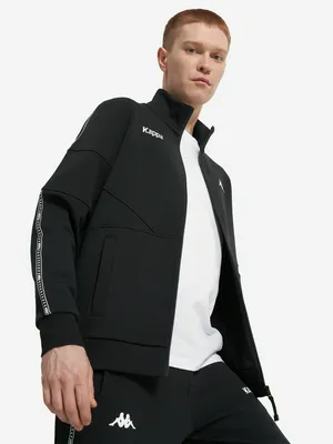 Толстовка Kappa Cortile, черный, арт. 136989KAP-99