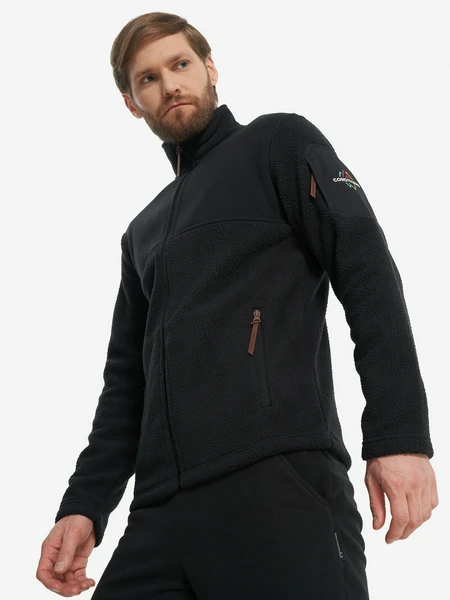 Джемпер флисовый мужской Cordillero, черный, арт. 140597c37-99