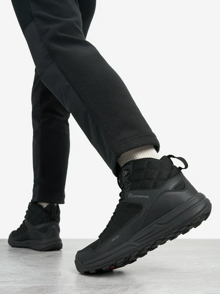 Ботинки утепленные мужские Outventure Nepal Nylon, черный, арт. 136371out-99