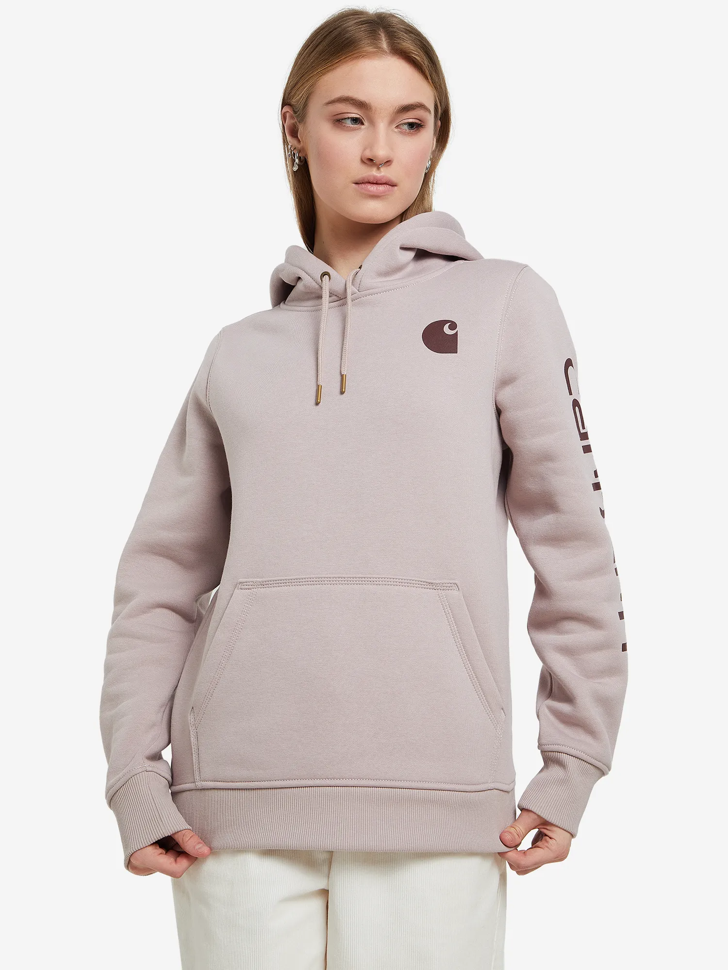 Худи женское Carhartt, серый, арт. 102791c2h-v61