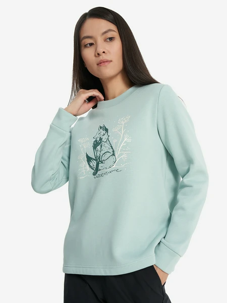 Свитшот женский Outventure, голубой, арт. 30333