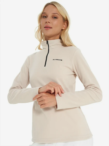 Джемпер флисовый Glissade, бежевый, арт. 138689gsd-t0