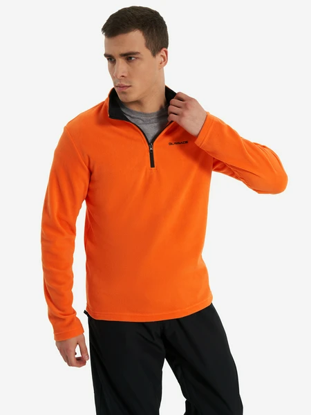 Джемпер флисовый Glissade, оранжевый, арт. 138573gsd-d2