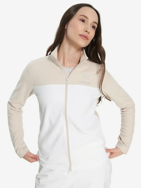 Джемпер флисовый Glissade, белый, арт. 138695gsd-wc