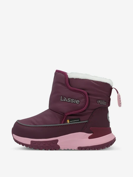 Ботинки утепленные для девочек Lassie Kotka, розовый, арт. 30381