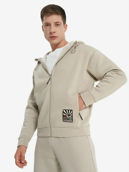 Толстовка мужская оверсайз Northland, бежевый, арт. 30385
