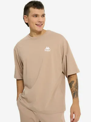 Футболка мужская оверсайз, бежевый, арт. 30389