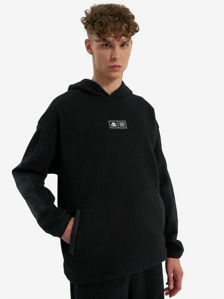 Худи мужское Kappa, черный, арт. 136959kap-99