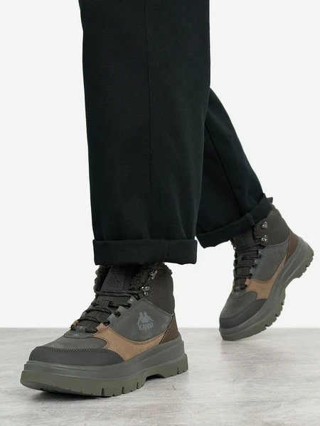 Ботинки утепленные мужские Kappa Bonno, серый, арт. 122794kap-af