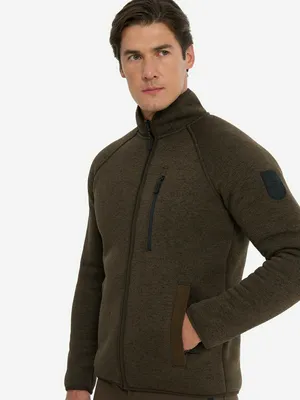 Джемпер флисовый, коричневый, арт. 130778G2P-5C