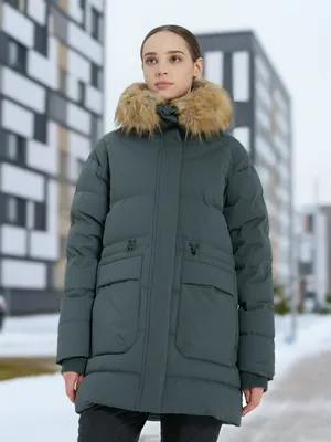 Пуховик женский Northland, серый, арт. 30496