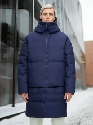 Пуховик мужской SHU, синий, арт. tr-dwn-jckt23ms7j-bu