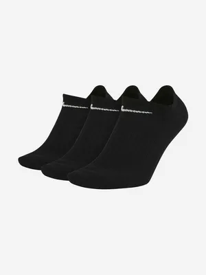 Носки Nike Everyday Lightweight No-Show (3 пары), черный, арт. SX7678N06-010
