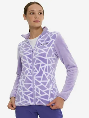 Джемпер флисовый женский Glissade, фиолетовый, арт. 131699