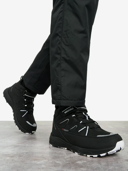 Ботинки утепленные для мальчиков Toread, черный, арт. qfaafm95821t3j-g01x