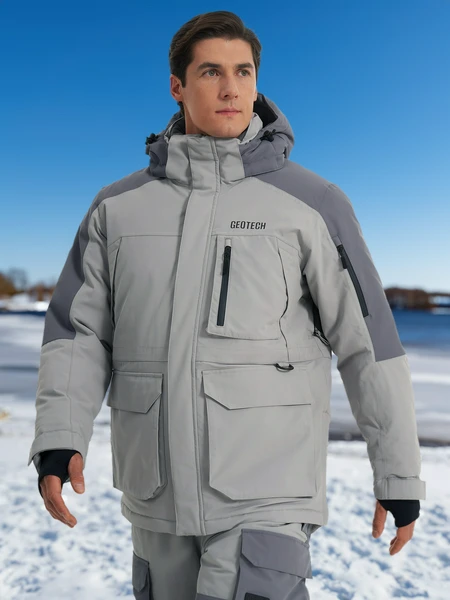 Куртка утепленная мужская Geotech, серый, арт. 130767g2p-aa