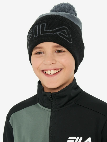 Шапка FILA для мальчиков, серый, арт. 123409fla-ab