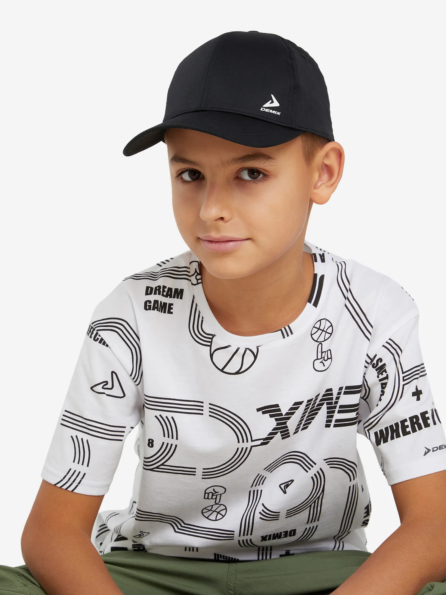 Бейсболка Demix, черный, арт. 112904dmx-99