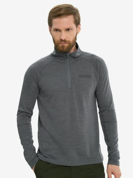 Лонгслив мужской Geotech, серый, арт. 130783g2p-93