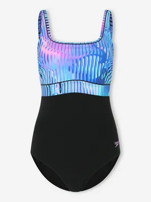 Купальник слитный женский Speedo, синий, арт. 8-00306815333