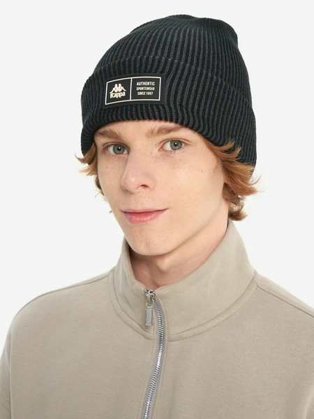 Шапка Kappa, черный, арт. 137844kap-ba