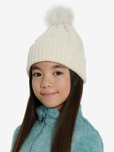 Шапка для девочек Outventure, бежевый, арт. 30618