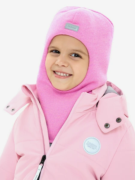 Балаклава Lassie, розовый, арт. 72305224l10-4160