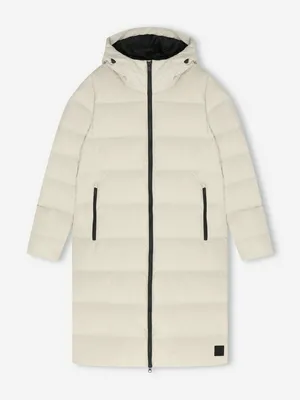 Пальто пуховое женское Jack Wolfskin Frozen Palace, бежевый, арт. 1204133J01-A0056