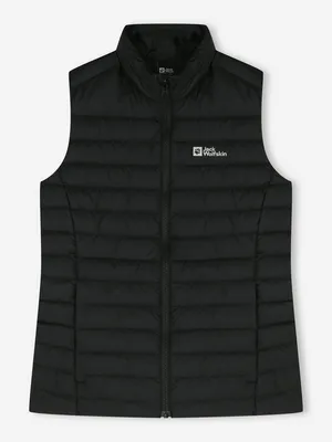 Жилет пуховый Jack Wolfskin Pilvi, черный, арт. 1207771J01-6000