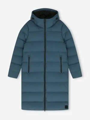 Пальто пуховое Jack Wolfskin Frozen Palace, серый, арт. 1204133J01-C0539