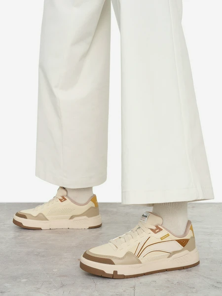 Кеды Li-Ning Common 80s, коричневый, арт. 30676