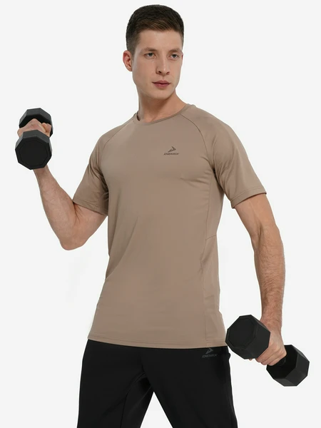 Футболка мужская Demix, бежевый, арт. 30685