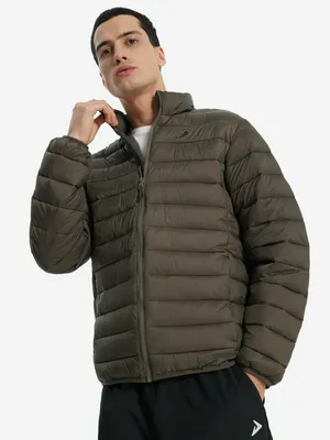 Пуховик мужской Demix, коричневый, арт. 143722DMX-T4