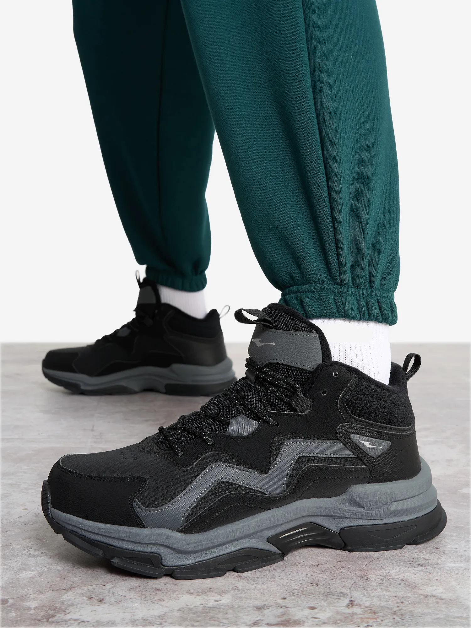 Утепленные кроссовки Erke, черный, арт. 11123421157-001e1m-.