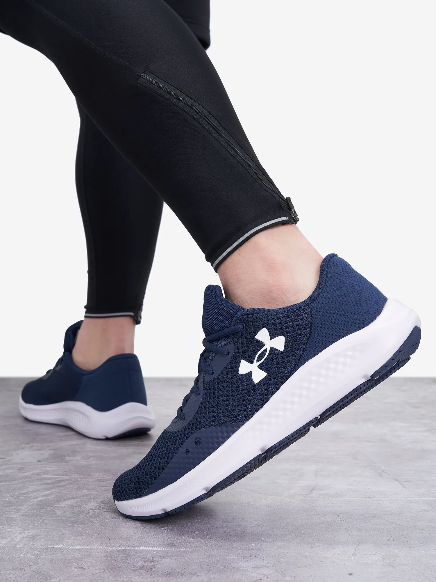 Кроссовки Under Armour Ua Charged Pursuit 3, синий, арт. 3024878u0f-401