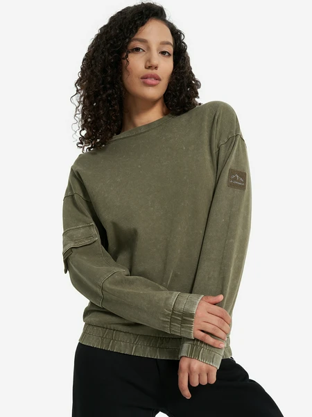 Свитшот Demix, зеленый, арт. 30851