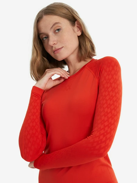 Термобелье верх женское Volkl, красный, арт. 125200vlkl-3h