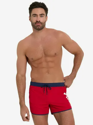 Плавательные шорты FILA, красный, арт. 30893