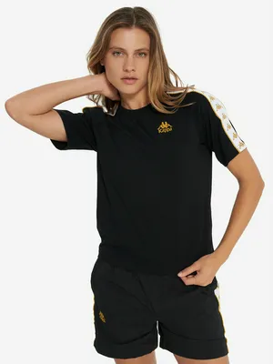 Футболка женская Kappa, черный, арт. 30904