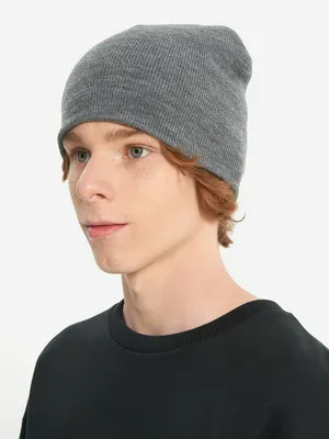 Шапка для мальчиков, серый, арт. 137878G17-3A
