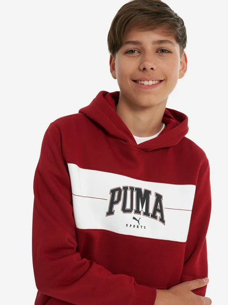 Худи PUMA ESS+ Block, красный, арт. 682775p0p-13